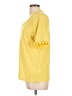 Charter Club Yellow Short Sleeve Blouse Size L - photo 5