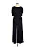Emma & Michele Solid Black Jumpsuit Size L - photo 1