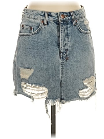 Ksubi Denim Skirt (view 1)
