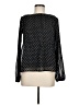 Maje 100% Polyester Black Long Sleeve Blouse Size Med (2) - photo 1