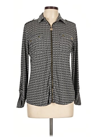 Anne Klein Long Sleeve Blouse (view 1)