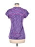 Athleta Chevron-herringbone Purple Active T-Shirt Size M - photo 2