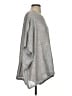 Boston Proper 100% Polyester Metallic Silver 3/4 Sleeve Blouse Size XS - photo 4