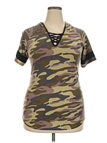 No Boundaries Short Sleeve Top (view 1)