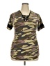 No Boundaries Camo Brown Short Sleeve Top Size XXL - photo 1