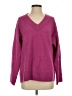 Gap Solid Purple Pullover Sweater Size S - photo 1