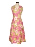 Chadwicks Tropical Pink Cocktail Dress Size 10 - photo 1