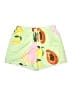 Unbranded 100% Polyester Graphic Green Shorts Size L - photo 1