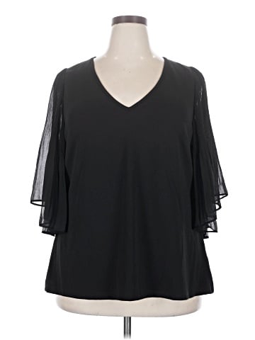 City Chic 3/4 Sleeve Blouse (view 1)