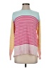 Lands' End 100% Cotton Color Block Pink Pullover Sweater Size S - photo 1