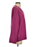Gap Solid Purple Pullover Sweater Size S - photo 4
