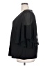 City Chic Black 3/4 Sleeve Blouse Size 18 Plus (M) - photo 5