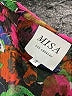 MISA Los Angeles Paisley Black Cocktail Dress Size S - photo 7