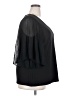 City Chic Black 3/4 Sleeve Blouse Size 18 Plus (M) - photo 4