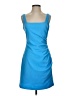 BHLDN Solid Blue Cocktail Dress Size S - photo 1