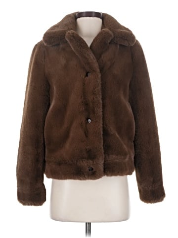MNG Faux Fur Jacket (view 1)