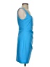 BHLDN Solid Blue Cocktail Dress Size S - photo 4