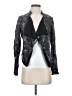 Silence and Noise 100% Silk Black Silk Blazer Size S - photo 1
