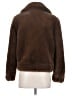 MNG 100% Polyester Brown Faux Fur Jacket Size XS - photo 2