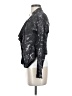 Silence and Noise 100% Silk Black Silk Blazer Size S - photo 5