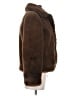 MNG 100% Polyester Brown Faux Fur Jacket Size XS - photo 4