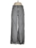 Ann Taylor LOFT Chevron-herringbone Gray Jeans Size 6 - photo 1