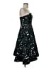 Keepsake 100% Polyester Stars Black Cocktail Dress Size M - photo 4