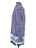 Tommy Bahama 100% Rayon Paisley Blue Long Sleeve Blouse Size XS - photo 5