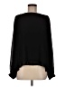 Zara TRF 100% Polyester Black 3/4 Sleeve Blouse Size M - photo 1