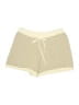 Promesa U.S.A. 100% Polyester Chevron-herringbone Gold Shorts Size M - photo 1