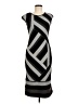 Joseph Ribkoff Graphic Gray Cocktail Dress Size 8 - photo 1