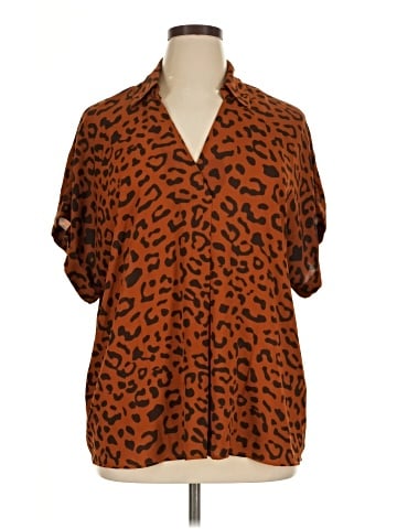 CAbi Short Sleeve Blouse (view 1)