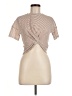 Rusty Tan Short Sleeve Top Size M - photo 1