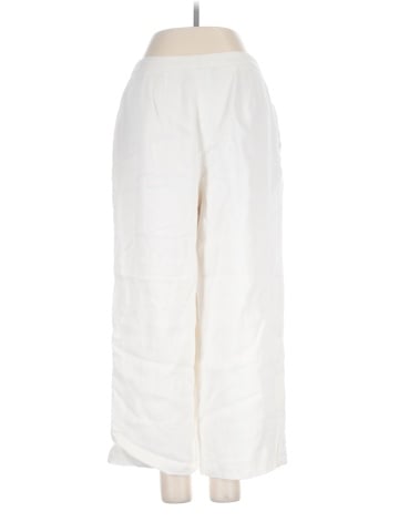Linda Allard Ellen Tracy Linen Pants (view 2)