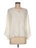 41Hawthorn 100% Polyester Ivory 3/4 Sleeve Blouse Size M - photo 1
