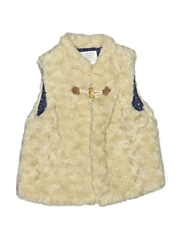 Zara Baby Faux Fur Vest (view 1)