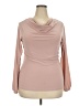 Halogen Pink Long Sleeve Blouse Size XXL - photo 1