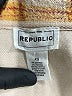 For The Republic Plaid Orange Jacket Size XS - photo 3