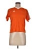 Adidas 100% Polyester Orange Active T-Shirt Size M - photo 1