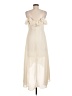 Entro 100% Polyester Ivory Cocktail Dress Size M - photo 2