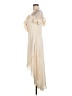 Entro 100% Polyester Ivory Cocktail Dress Size M - photo 5