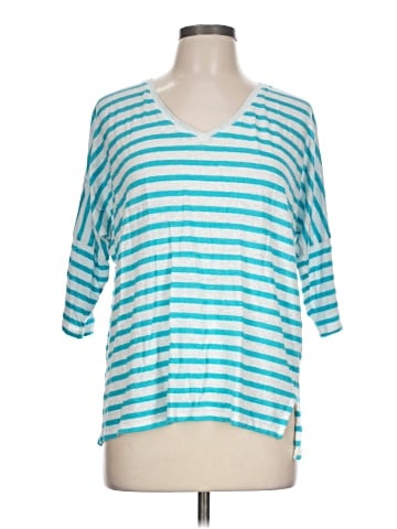 Chico's 3/4 Sleeve T-Shirt (view 1)