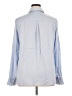 Vince. Blue Long Sleeve Silk Top Size XL - photo 2