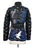 Just Cavalli 100% Polyester Paisley Blue Black Jacket Size EU (IT) 40 / US 4 - photo 2