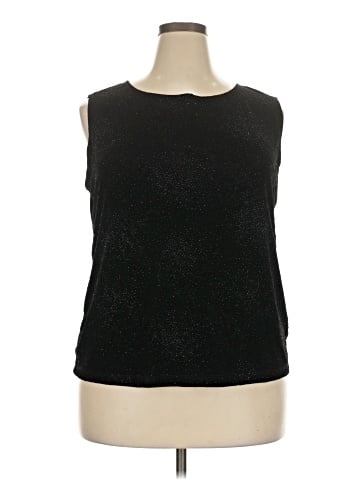 DressBarn Sleeveless T-Shirt (view 1)