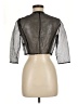 Carmen Marc Valvo Silver 3/4 Sleeve Top Size 6 - photo 2