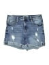 Celebrity Pink Blue Denim Shorts Size 5 - photo 1