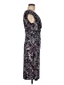 Connected Apparel 100% Polyester Paisley Purple Cocktail Dress Size 6 - photo 4