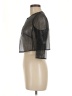 Carmen Marc Valvo Silver 3/4 Sleeve Top Size 6 - photo 5