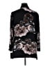 Clara Sun Woo Floral Black 3/4 Sleeve Blouse Size 1X - photo 2
